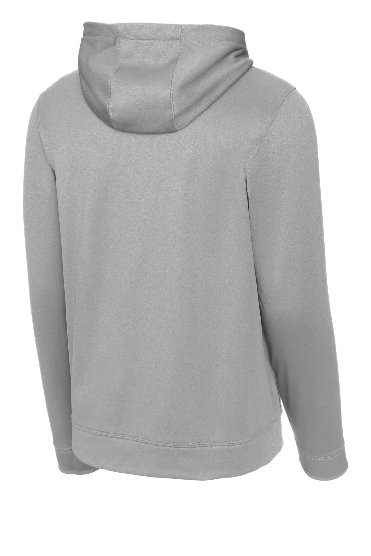 Sport-Tek Sport-Wick Fleece Hooded Pullover - Silver