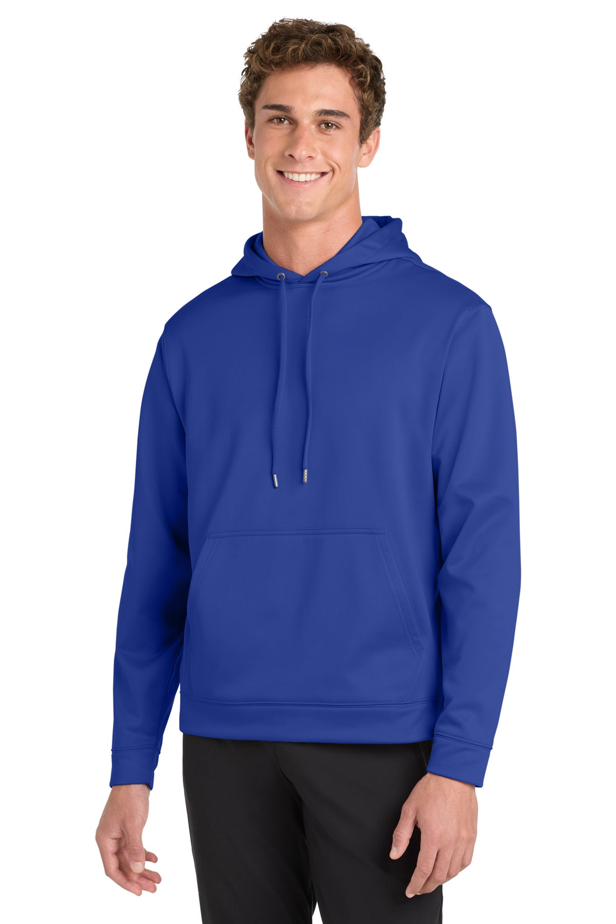 Sport-Tek Sport-Wick Fleece Hooded Pullover - True Royal
