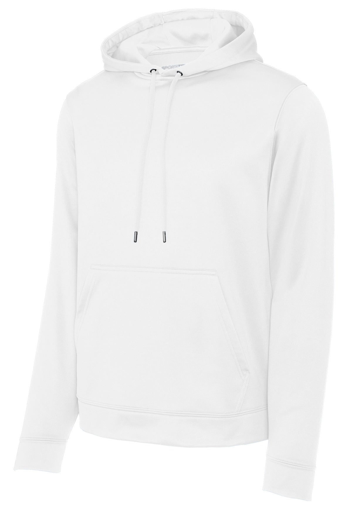 Sport-Tek Sport-Wick Fleece Hooded Pullover - White
