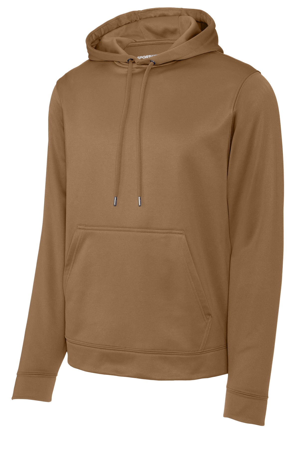 Sport-Tek Sport-Wick Fleece Hooded Pullover - Woodland Brown