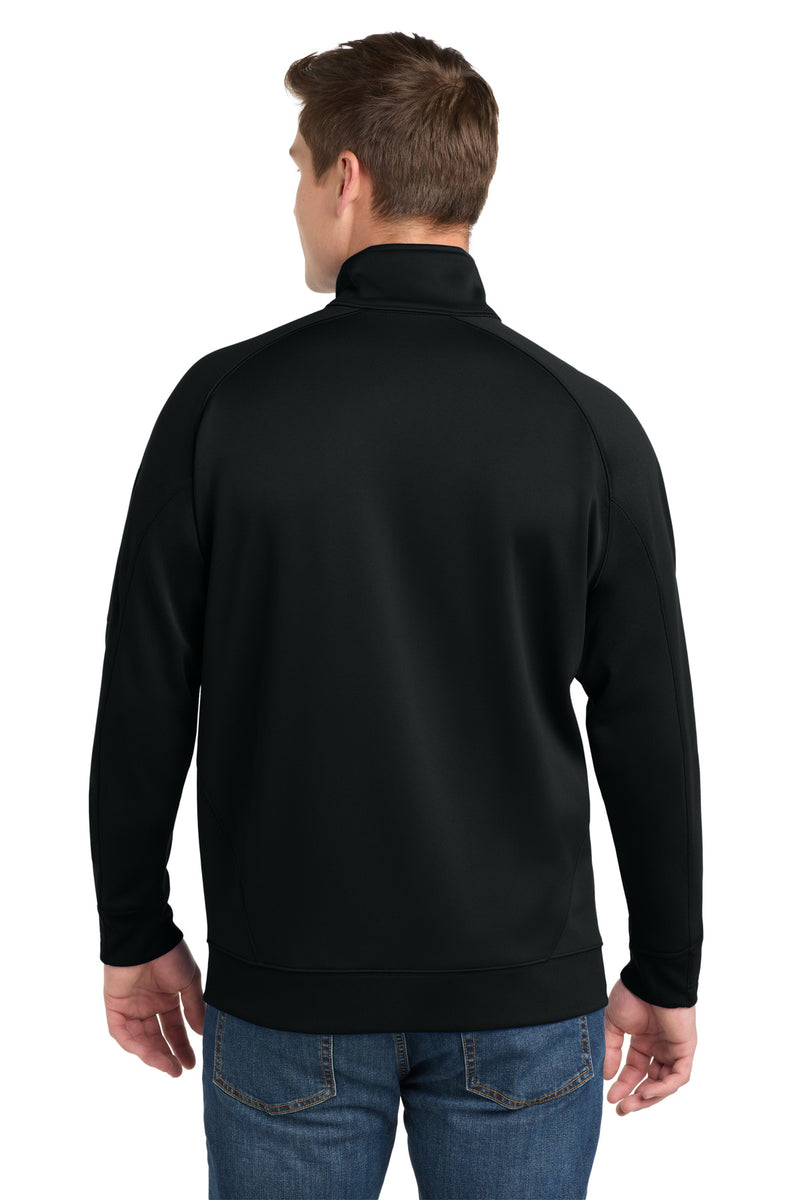 Sport-Tek Tech Fleece 1/4-Zip Pullover - Black