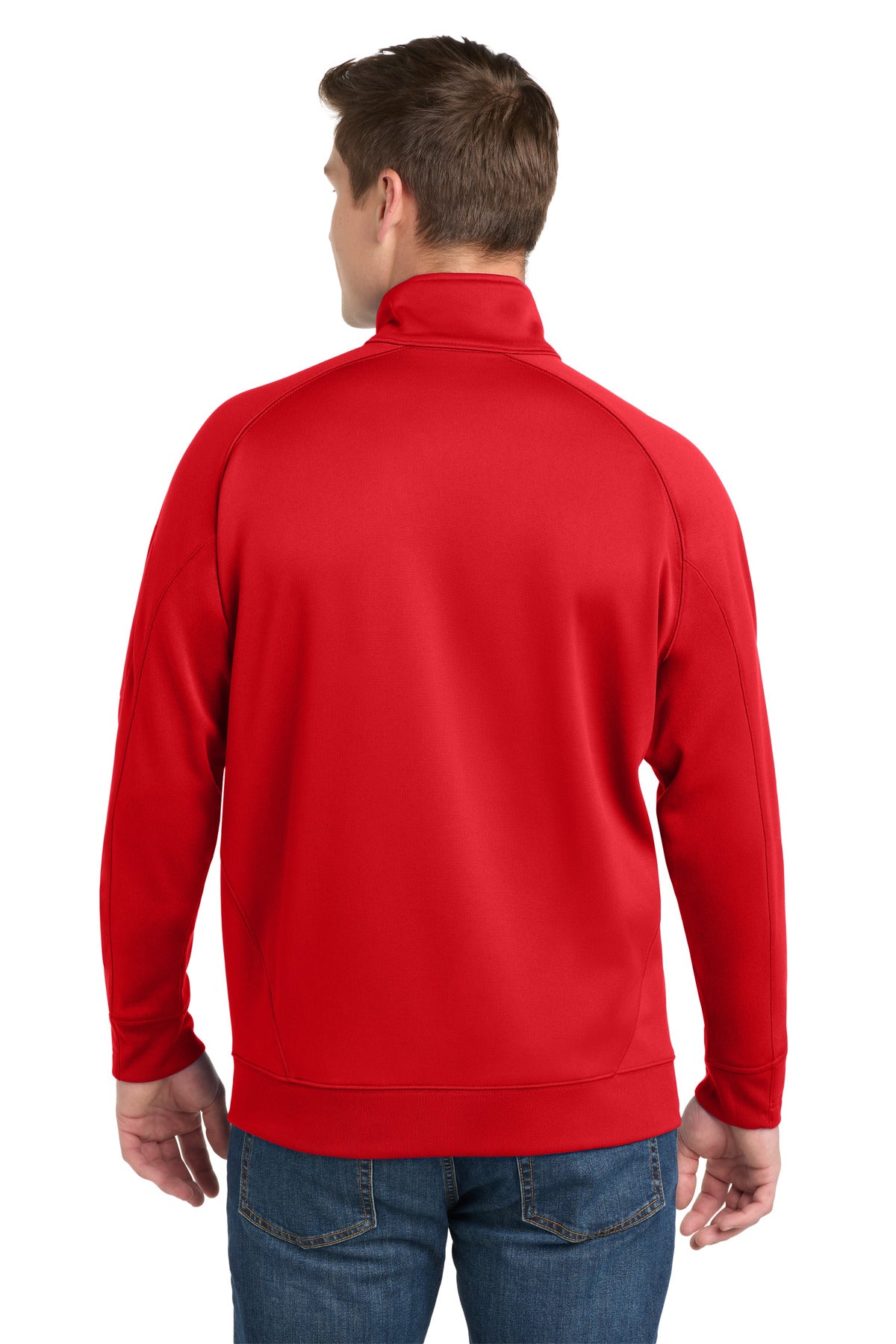 Sport-Tek Tech Fleece 1/4-Zip Pullover - True Red