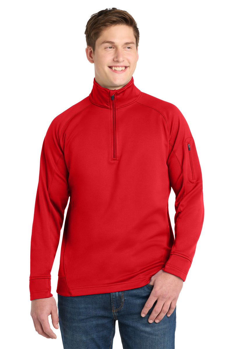 Sport-Tek Tech Fleece 1/4-Zip Pullover - True Red