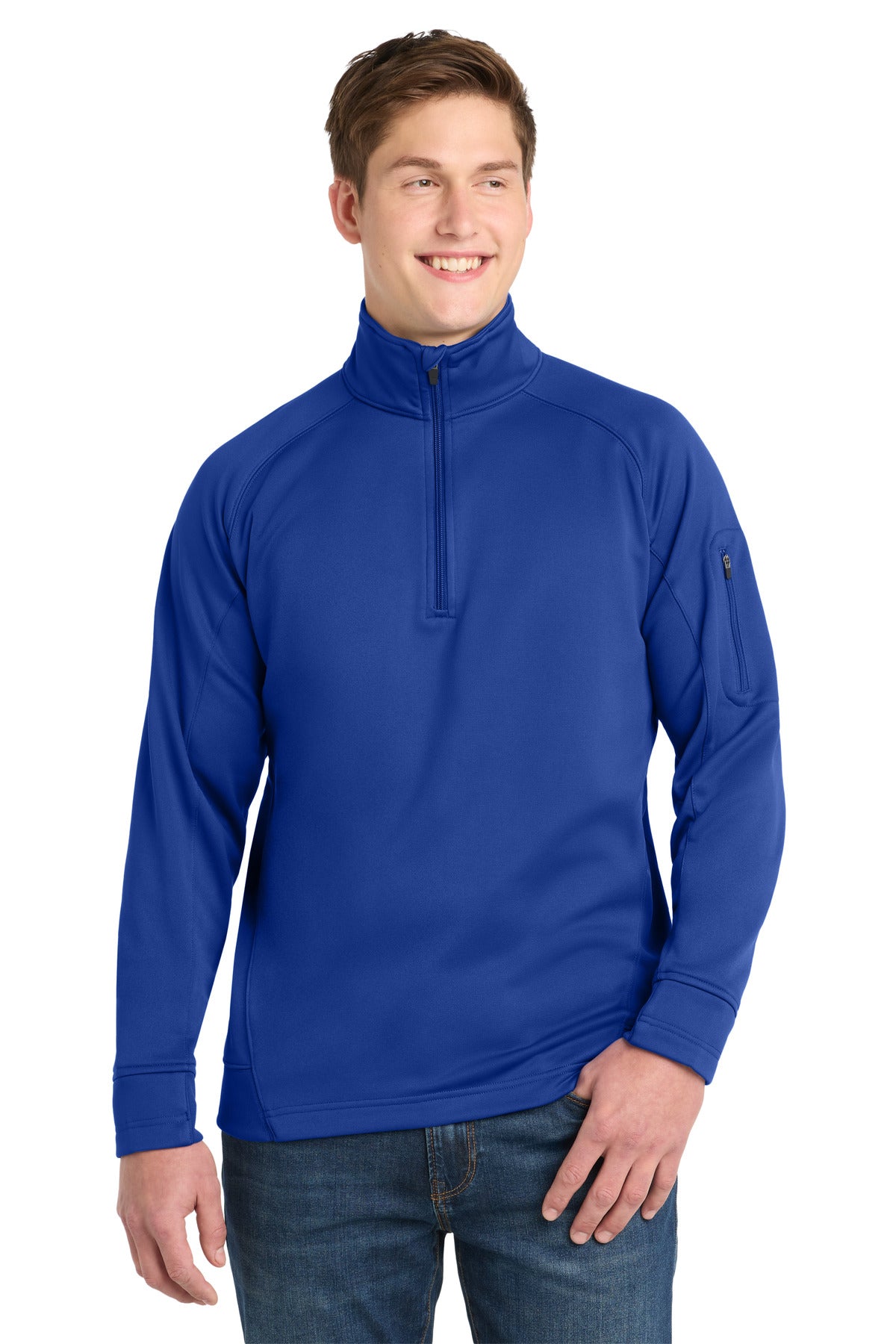 Sport-Tek Tech Fleece 1/4-Zip Pullover - True Royal