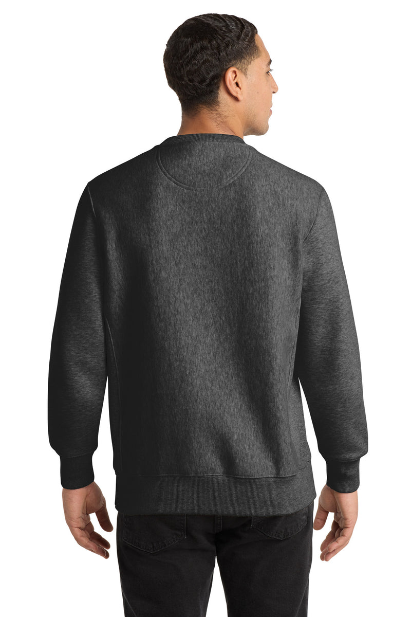 Sport-Tek Super Heavyweight Crewneck Sweatshirt - Graphite Heather