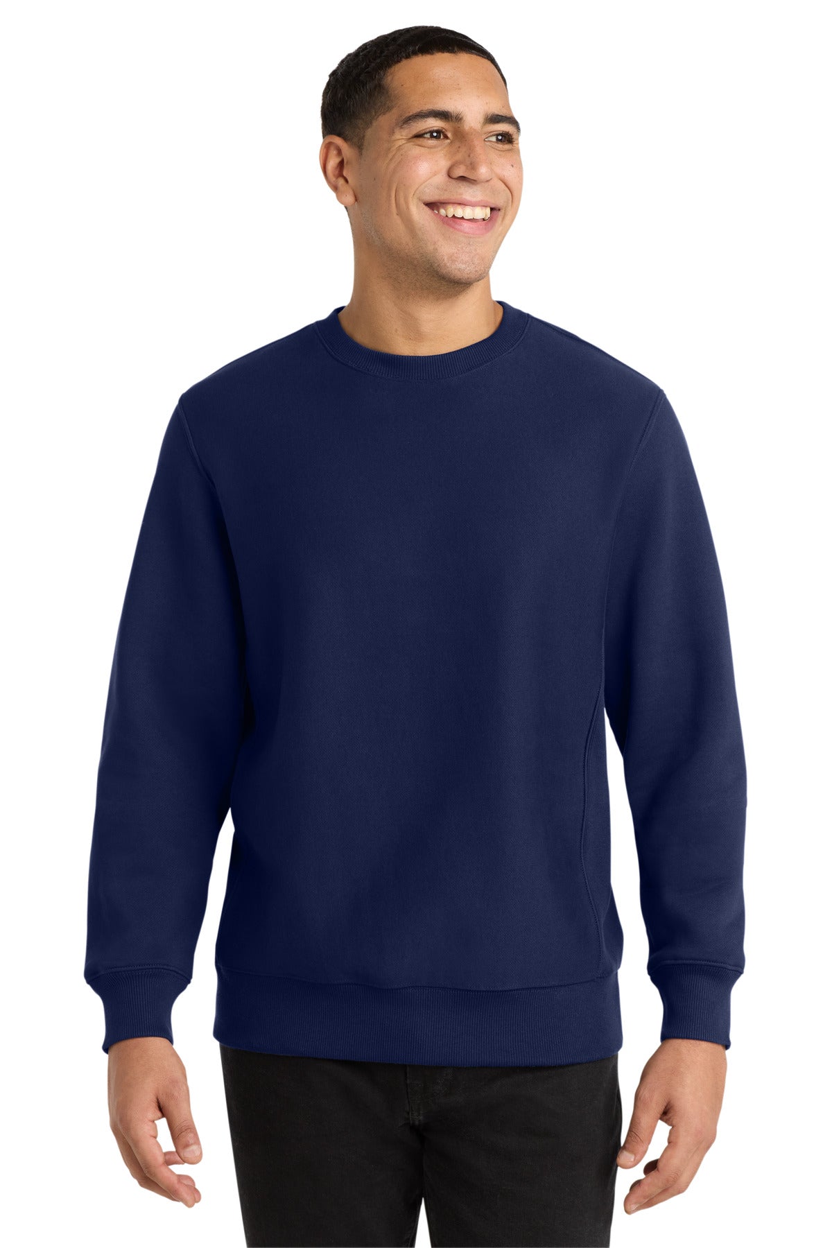 Sport-Tek Super Heavyweight Crewneck Sweatshirt - True Navy