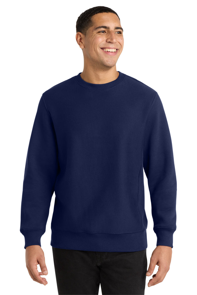 Sport-Tek Super Heavyweight Crewneck Sweatshirt - True Navy