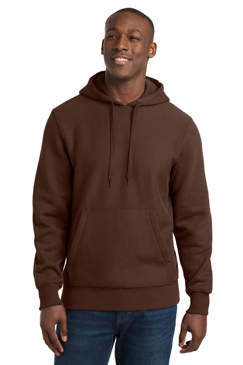 Sport-Tek Super Heavyweight Pullover Hooded Sweatshirt - Brown