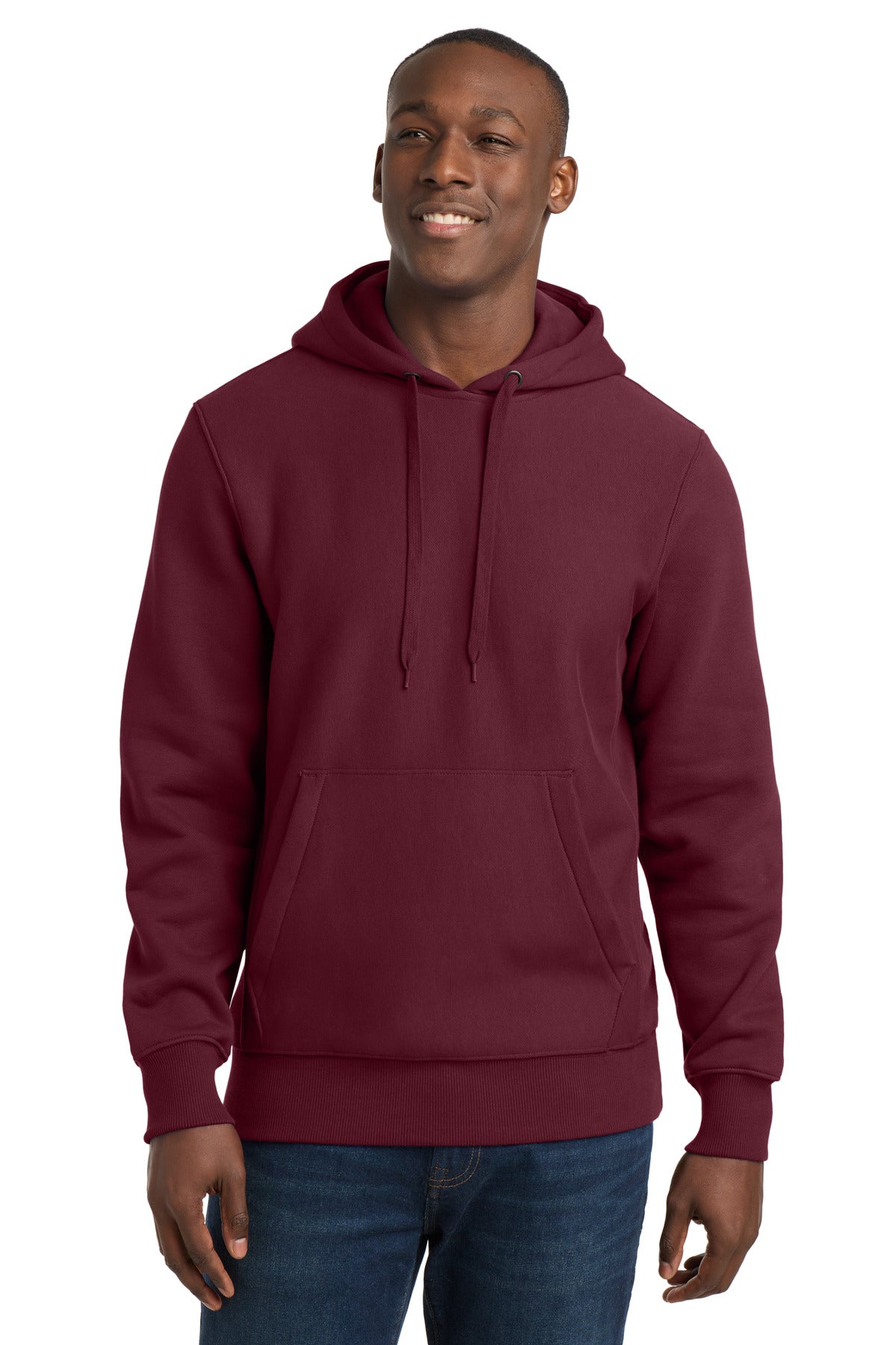 Sport-Tek Super Heavyweight Pullover Hooded Sweatshirt - Maroon