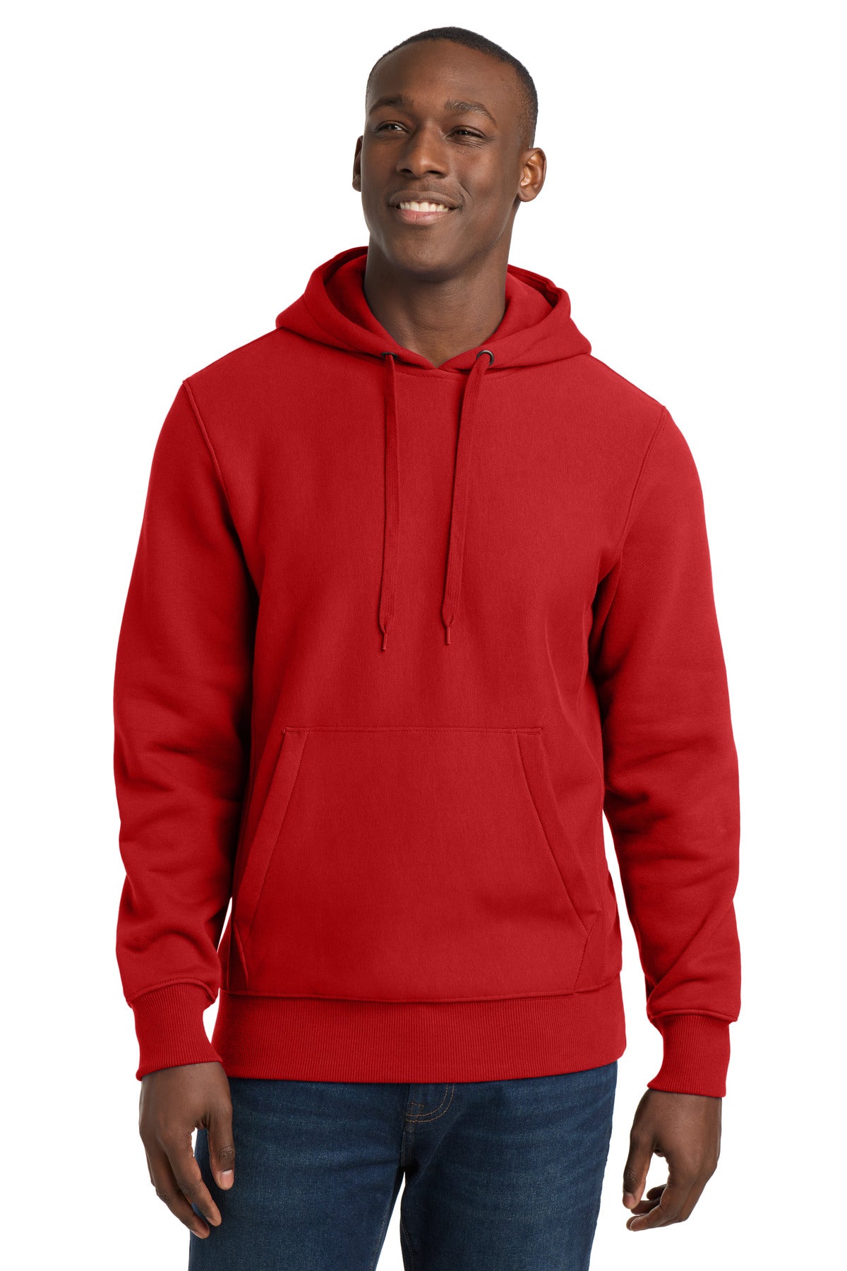 Sport-Tek Super Heavyweight Pullover Hooded Sweatshirt - Red