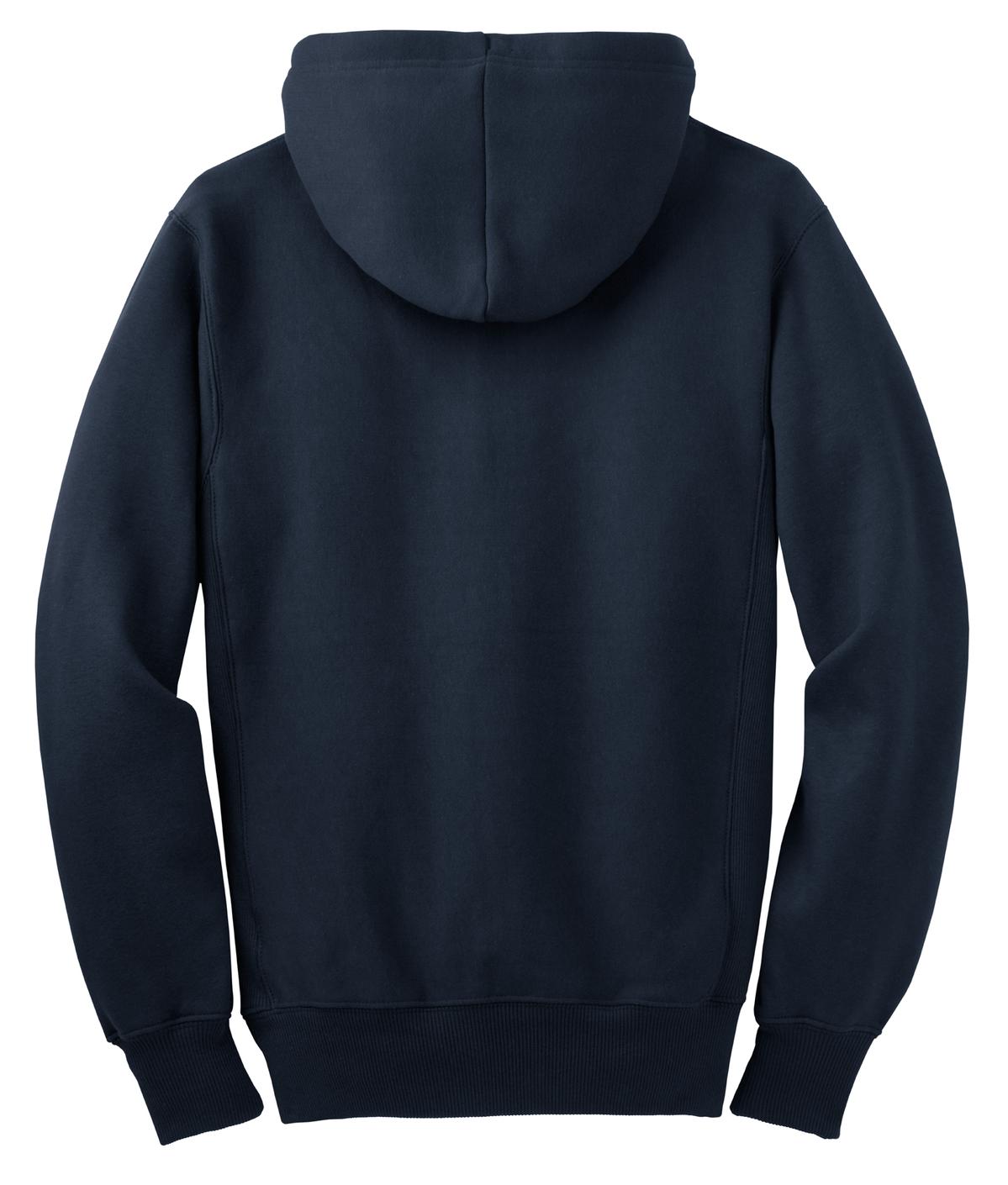 Sport-Tek Super Heavyweight Full-Zip Hooded Sweatshirt - True Navy