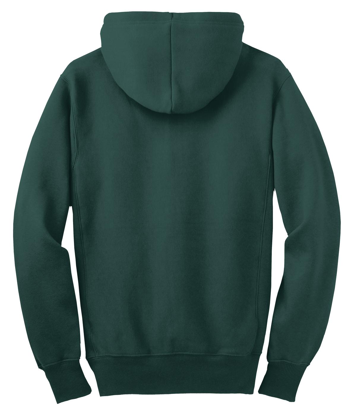 Sport-Tek Super Heavyweight Full-Zip Hooded Sweatshirt - Dark Green