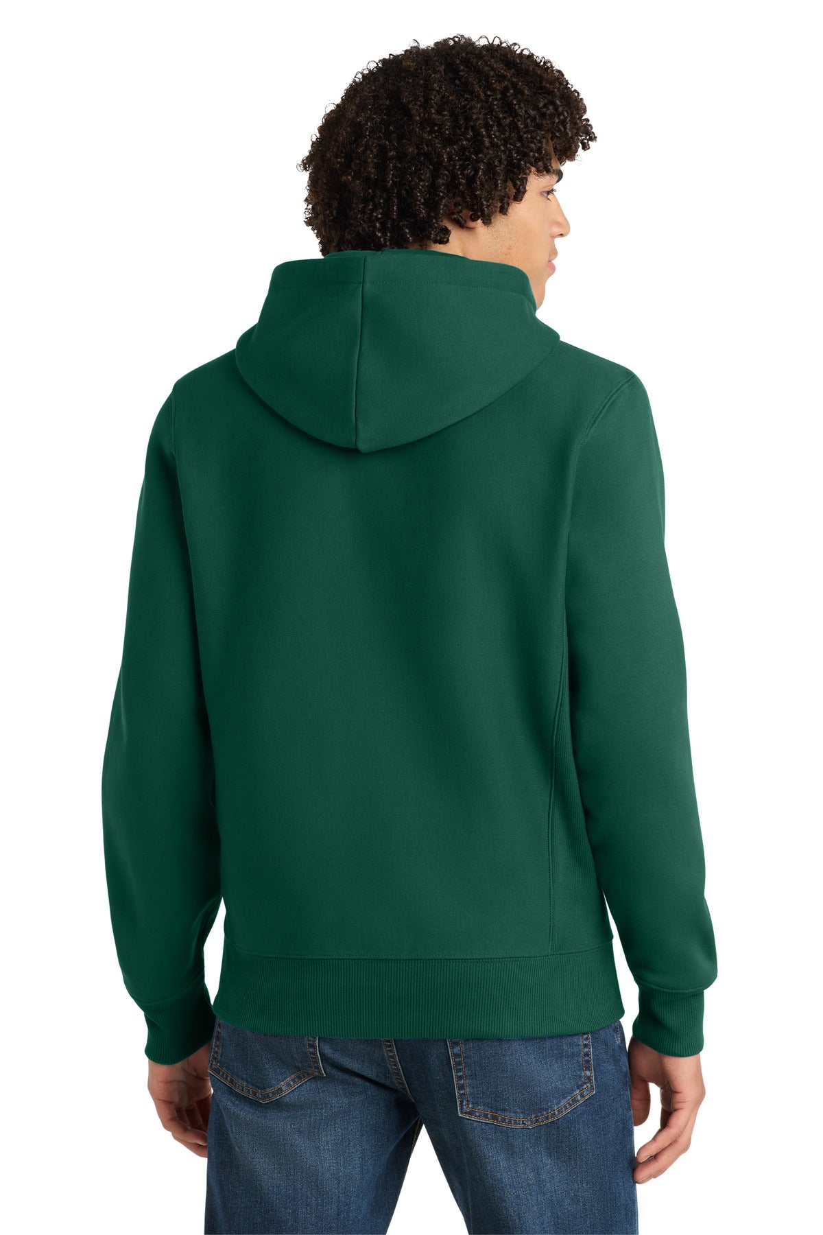 Sport-Tek Super Heavyweight Full-Zip Hooded Sweatshirt - Dark Green