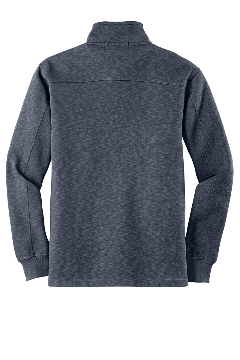 Port Authority Slub Fleece 1/4-Zip Pullover - Slate Grey
