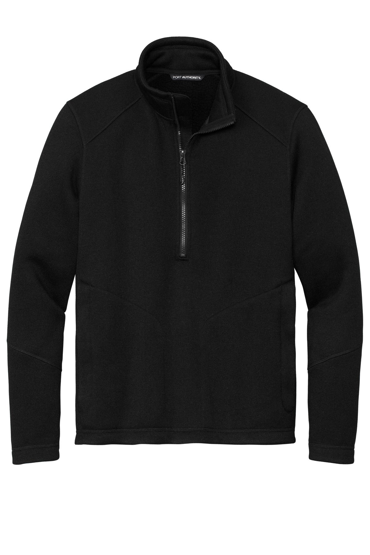Port Authority Arc Sweater Fleece 1/4-Zip - Deep Black