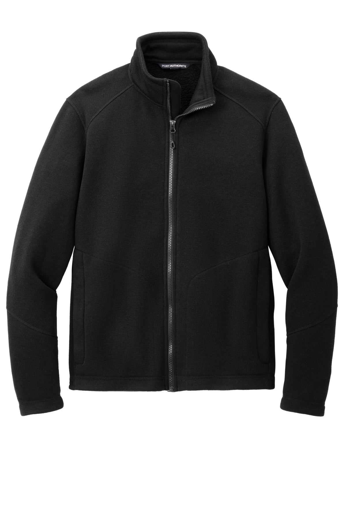 Port Authority Arc Sweater Fleece Jacket - Deep Black