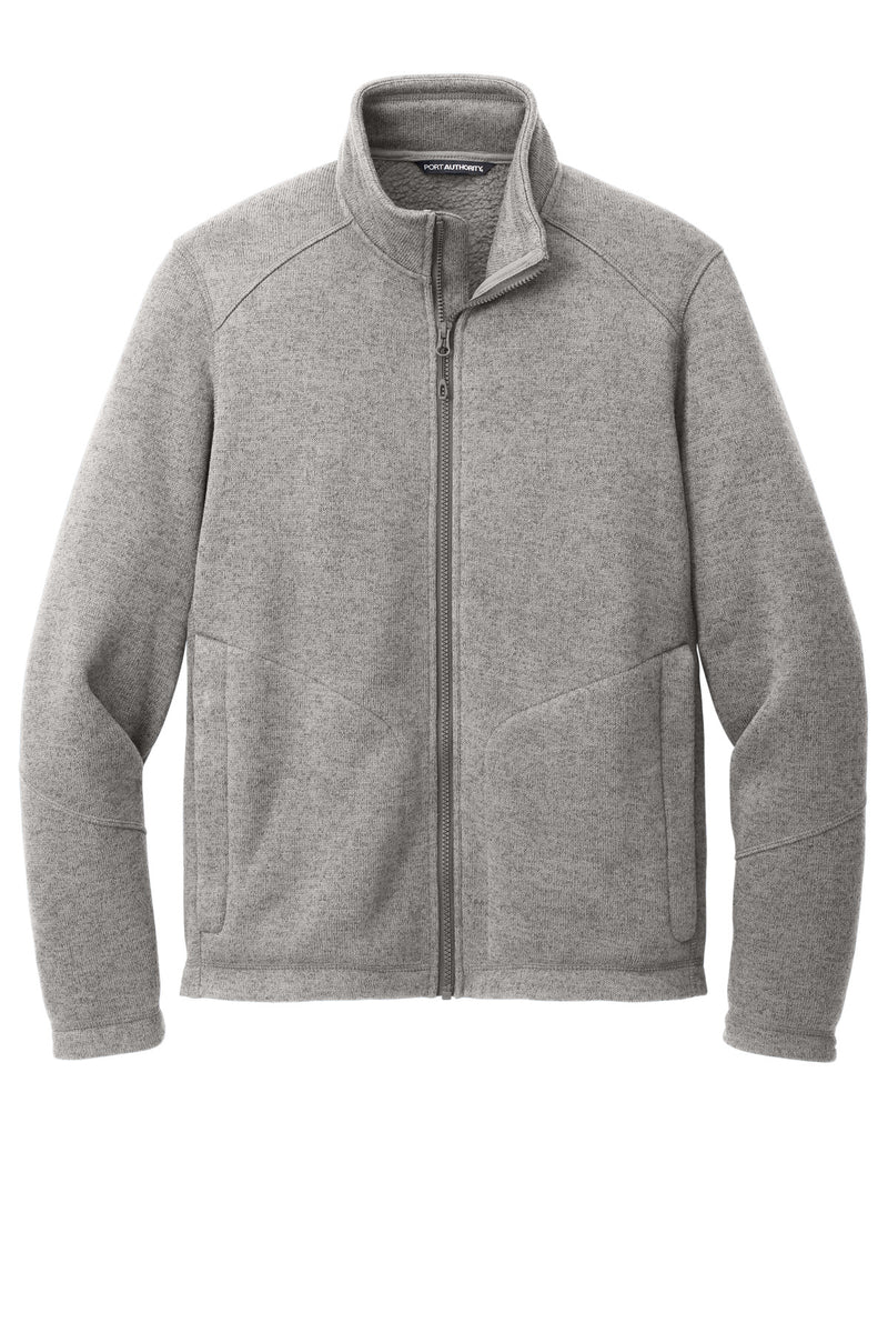 Port Authority Arc Sweater Fleece Jacket - Deep Smoke Heather