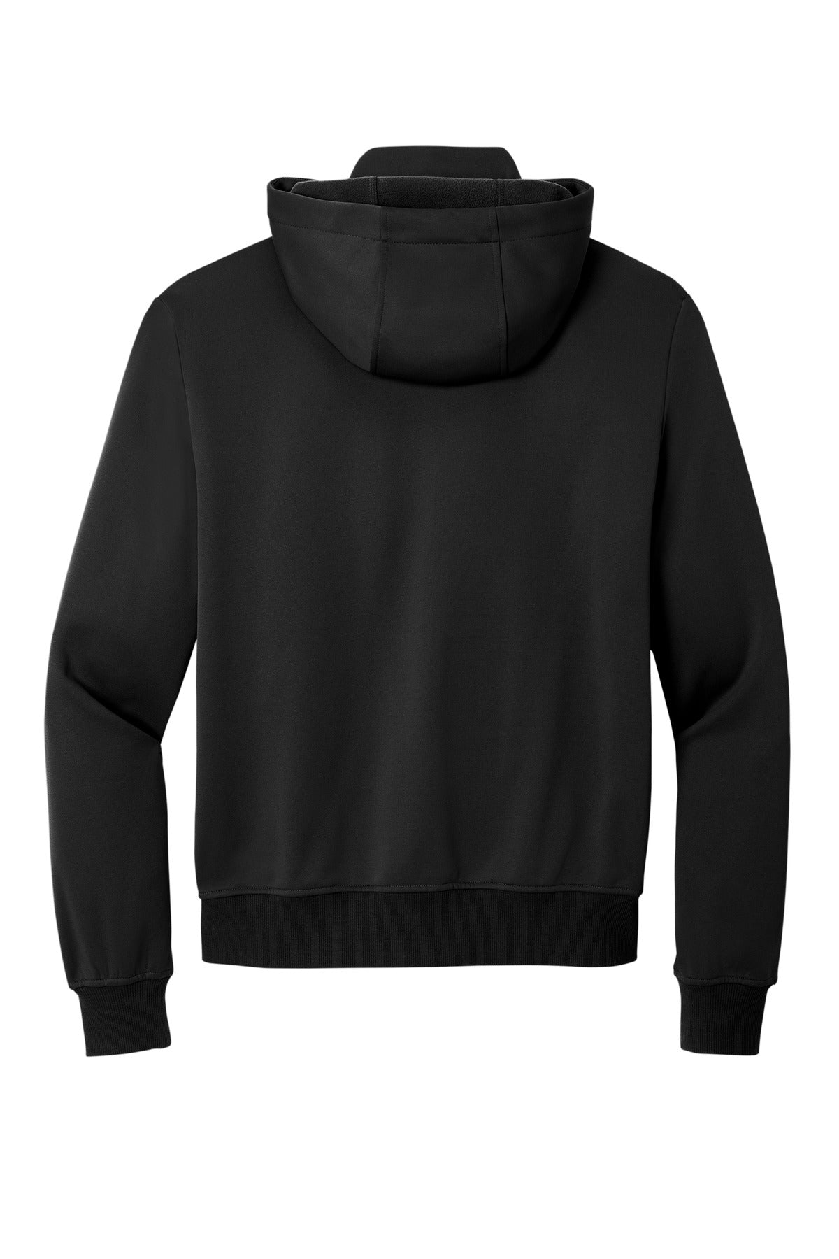 Port Authority Smooth Fleece Hooded Jacket - Deep Black