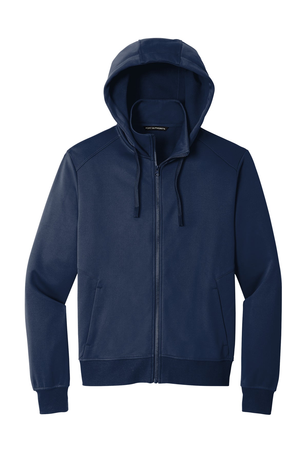 Port Authority Smooth Fleece Hooded Jacket - River Blue Navy