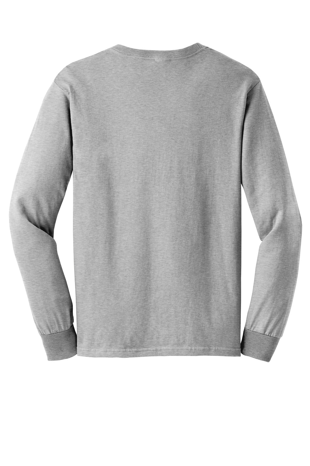 Gildan - Ultra Cotton 100% US Cotton Long Sleeve T-Shirt - Ash