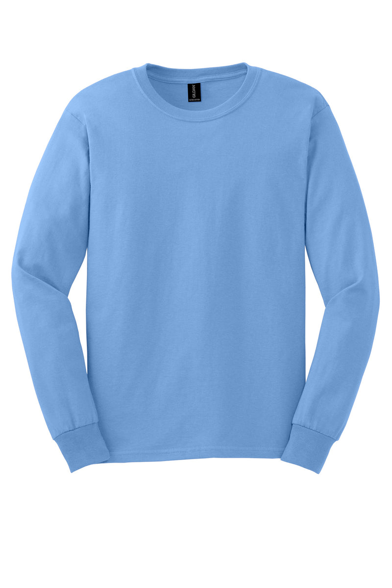 Gildan - Ultra Cotton 100% US Cotton Long Sleeve T-Shirt - Carolina Blue