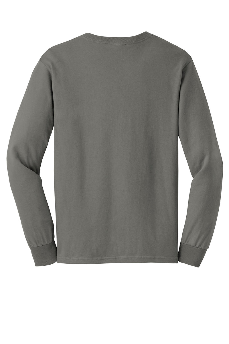 Gildan - Ultra Cotton 100% US Cotton Long Sleeve T-Shirt - Charcoal
