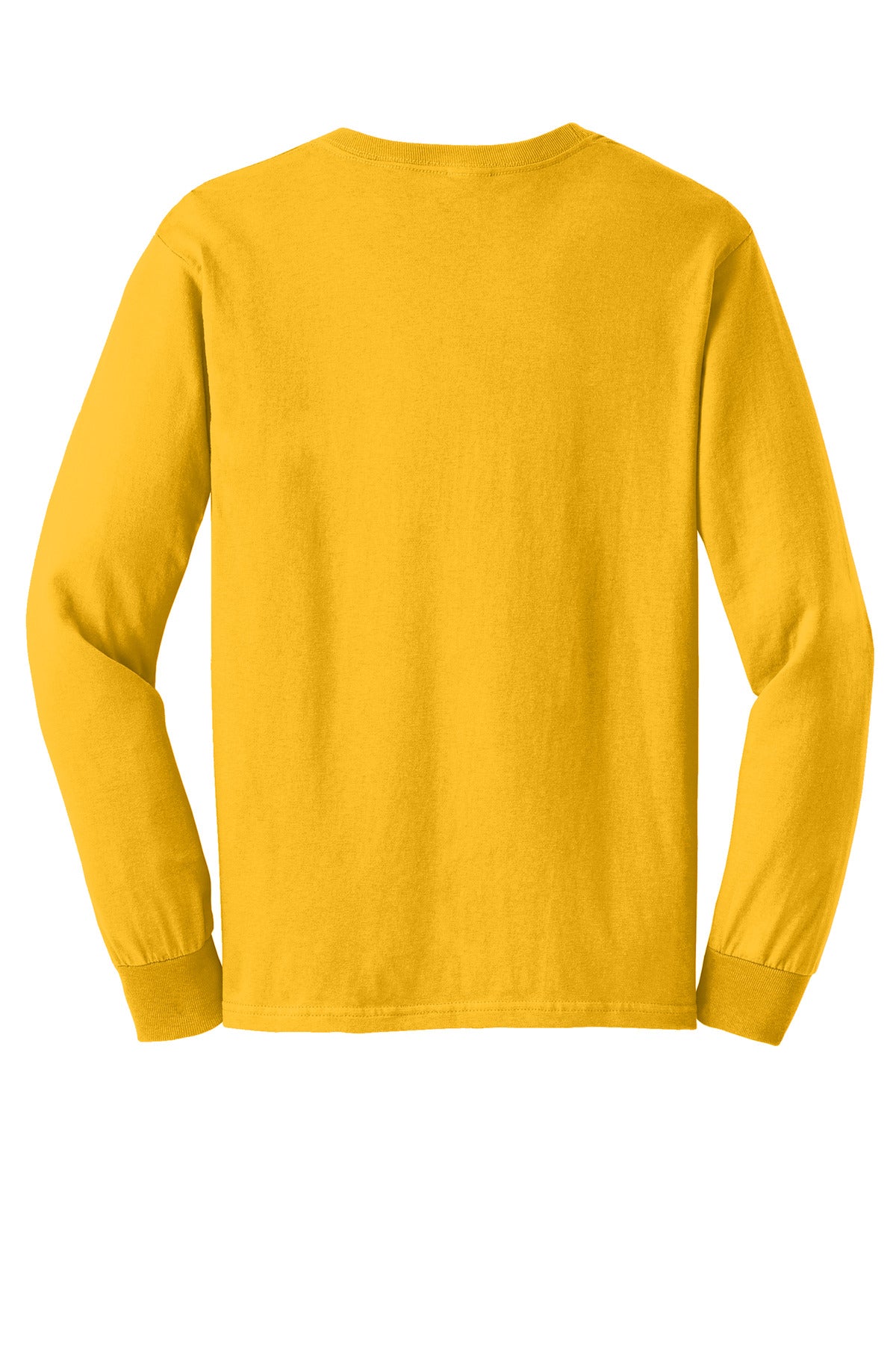Gildan - Ultra Cotton 100% US Cotton Long Sleeve T-Shirt - Gold