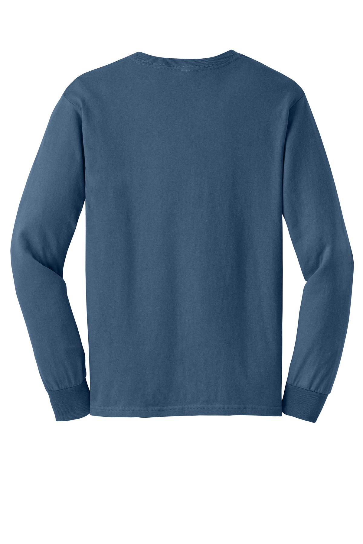 Gildan - Ultra Cotton 100% US Cotton Long Sleeve T-Shirt - Indigo Blue