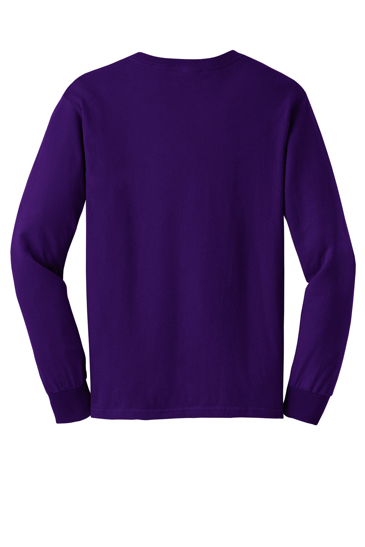 Gildan - Ultra Cotton 100% US Cotton Long Sleeve T-Shirt - Purple