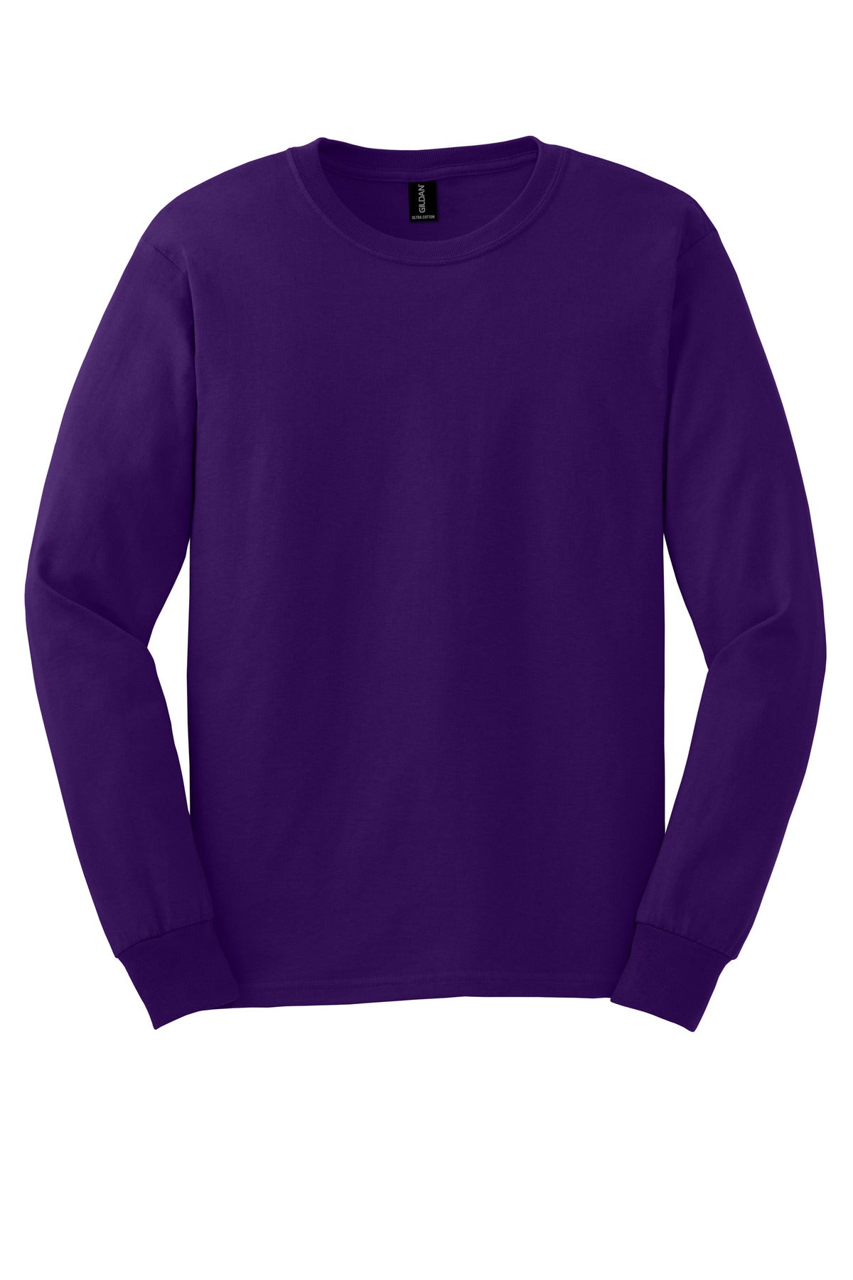 Gildan - Ultra Cotton 100% US Cotton Long Sleeve T-Shirt - Purple