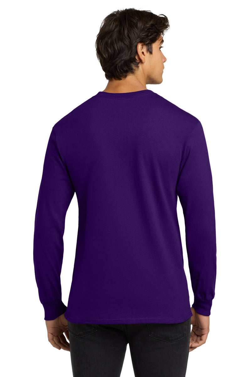 Gildan - Ultra Cotton 100% US Cotton Long Sleeve T-Shirt - Purple