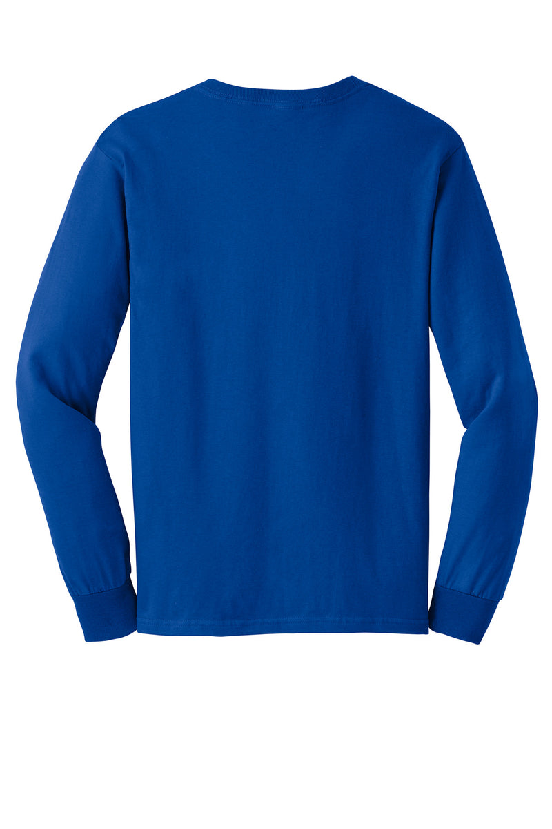 Gildan - Ultra Cotton 100% US Cotton Long Sleeve T-Shirt - Royal