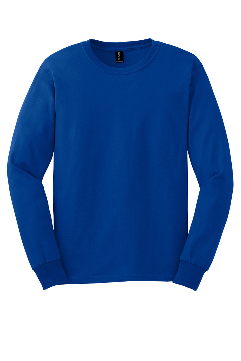 Gildan - Ultra Cotton 100% US Cotton Long Sleeve T-Shirt - Royal