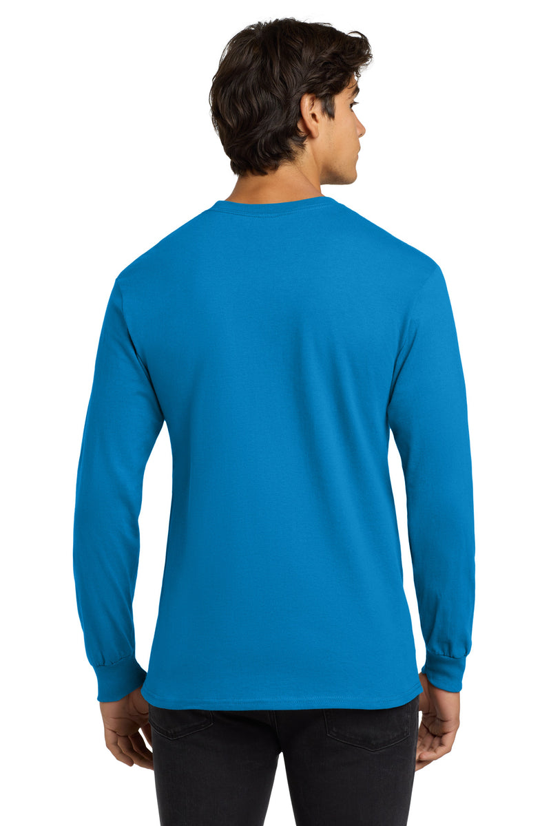Gildan - Ultra Cotton 100% US Cotton Long Sleeve T-Shirt - Sapphire