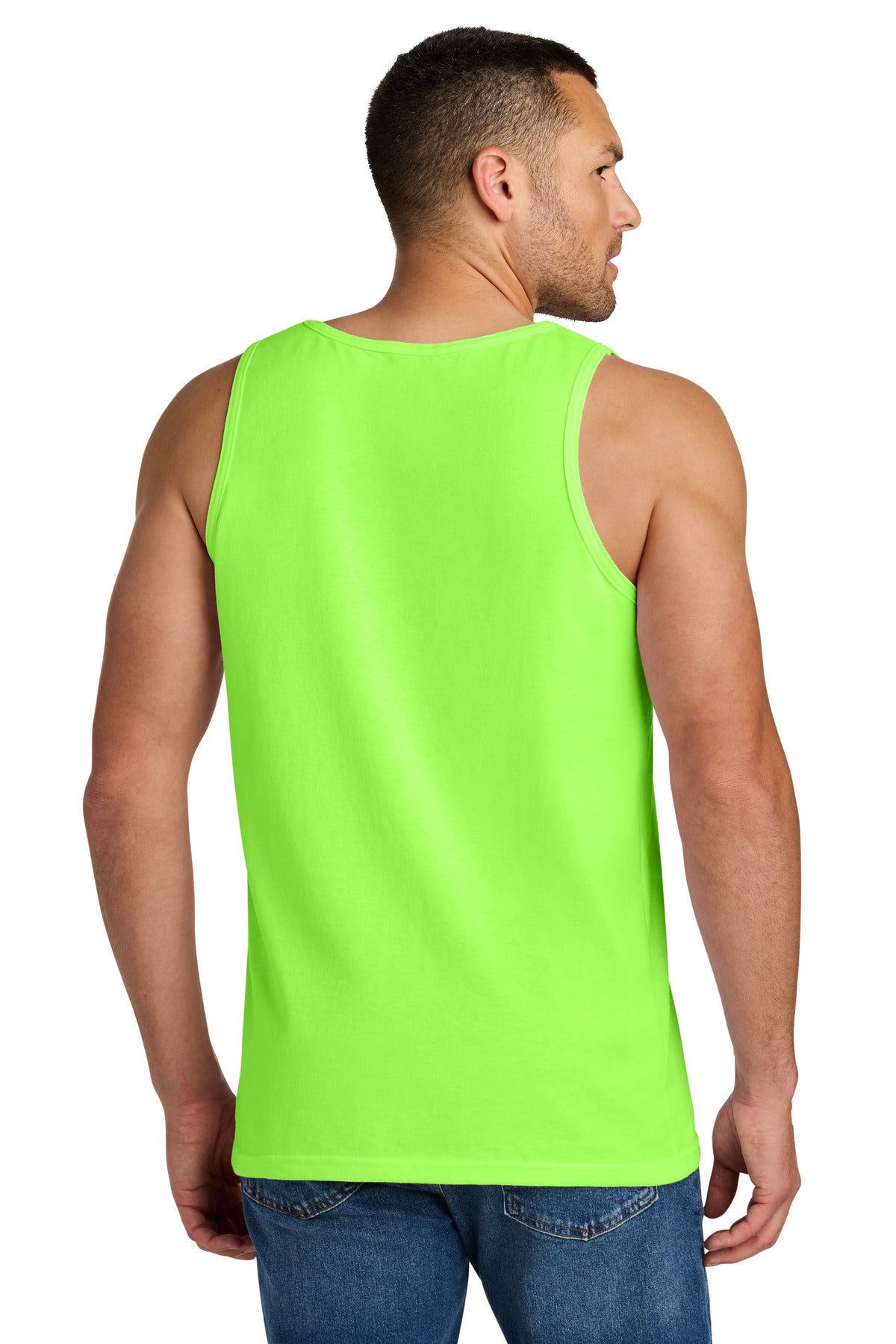 Gildan Heavy Cotton Tank Top - Neon Green