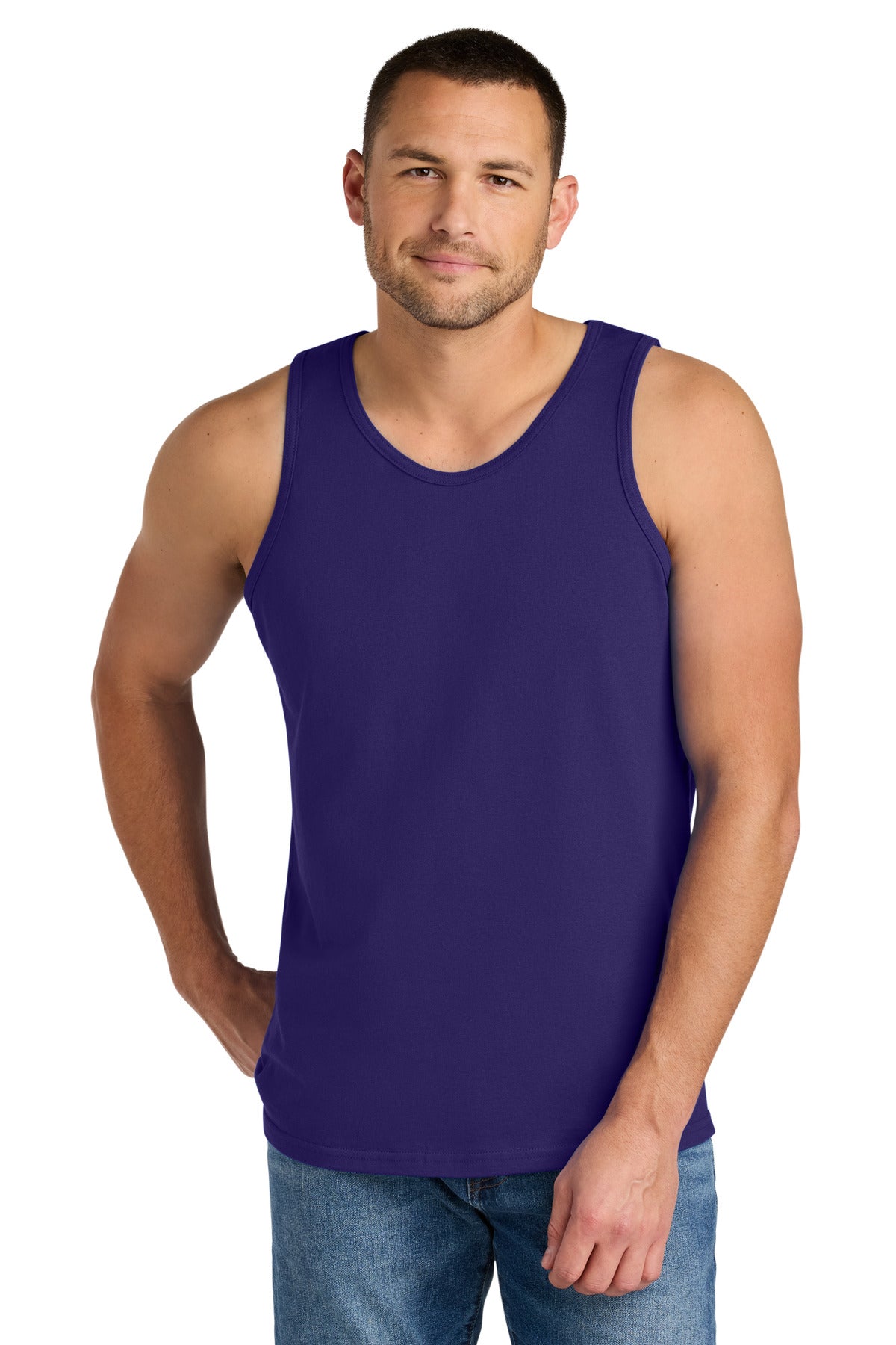 Gildan Heavy Cotton Tank Top - Purple