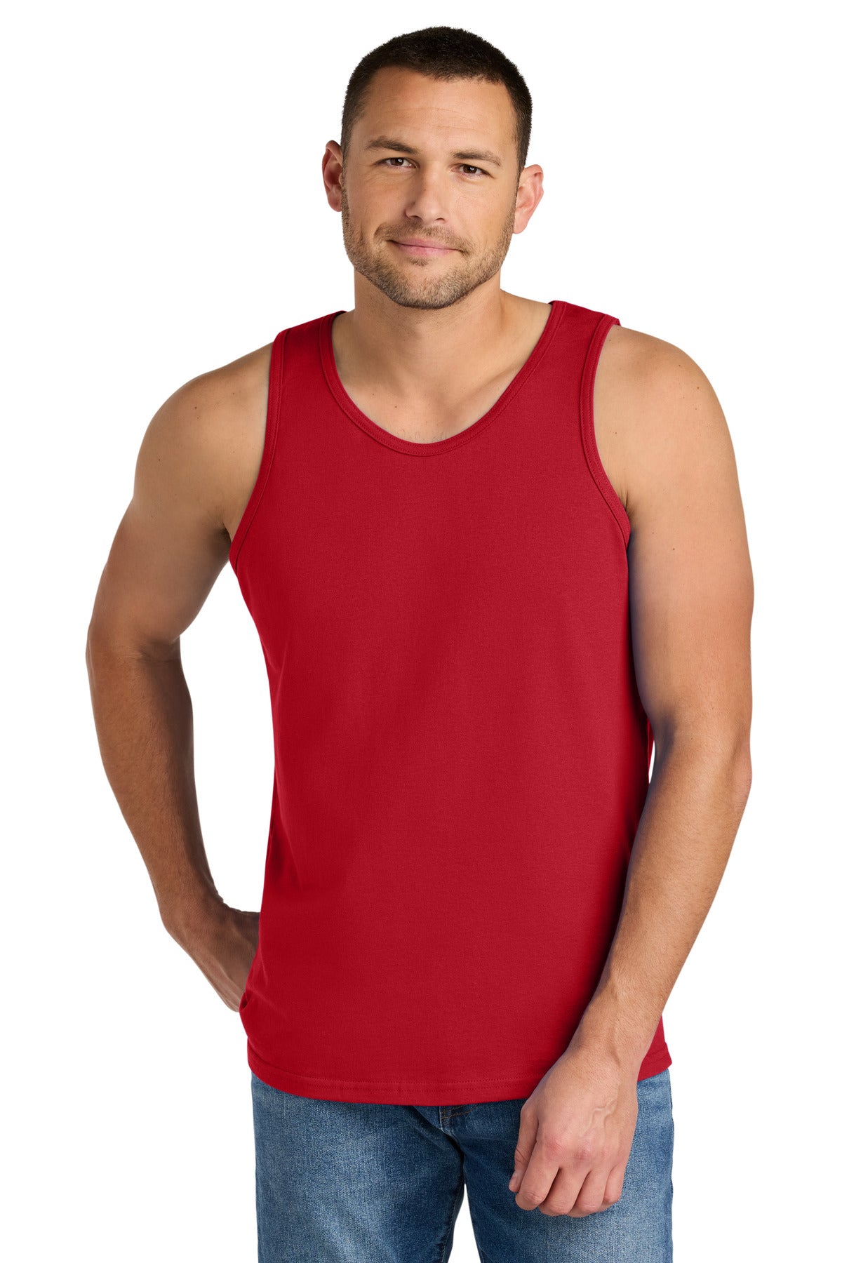 Gildan Heavy Cotton Tank Top - Red