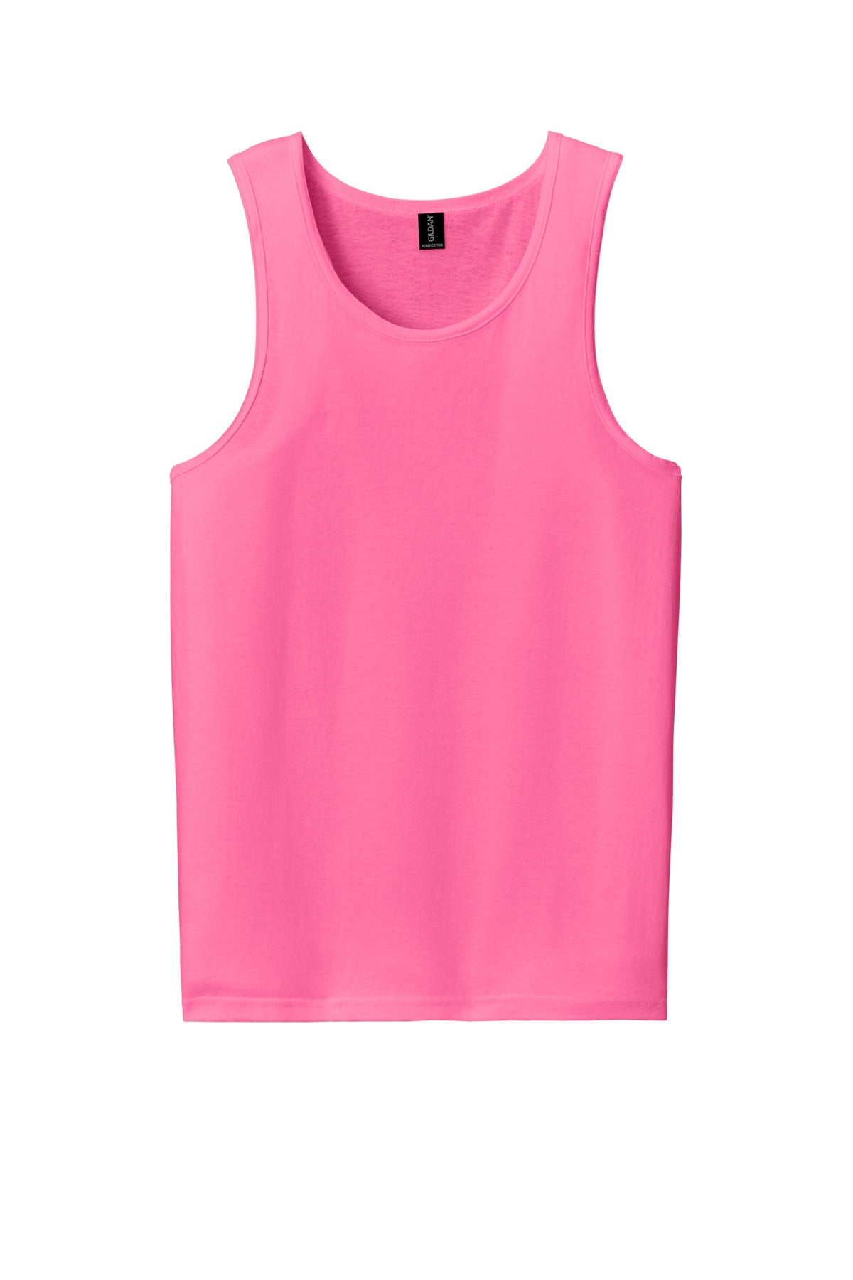 Gildan Heavy Cotton Tank Top - Safety Pink