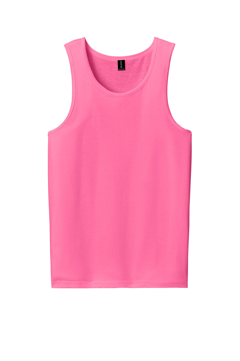 Gildan Heavy Cotton Tank Top - Safety Pink