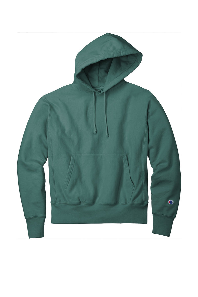 Champion  Reverse Weave  Garment-Dyed Hooded Sweatshirt - Cactus