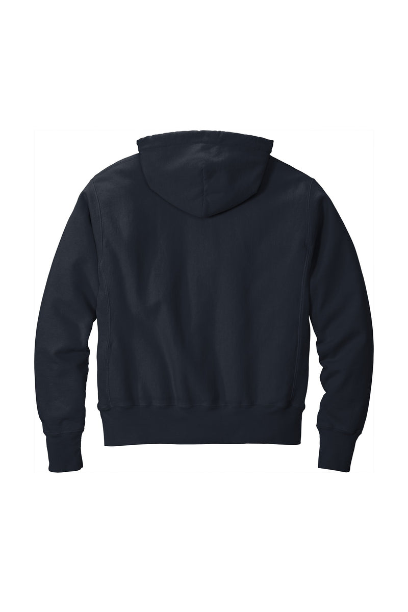 Champion  Reverse Weave  Garment-Dyed Hooded Sweatshirt - Navy