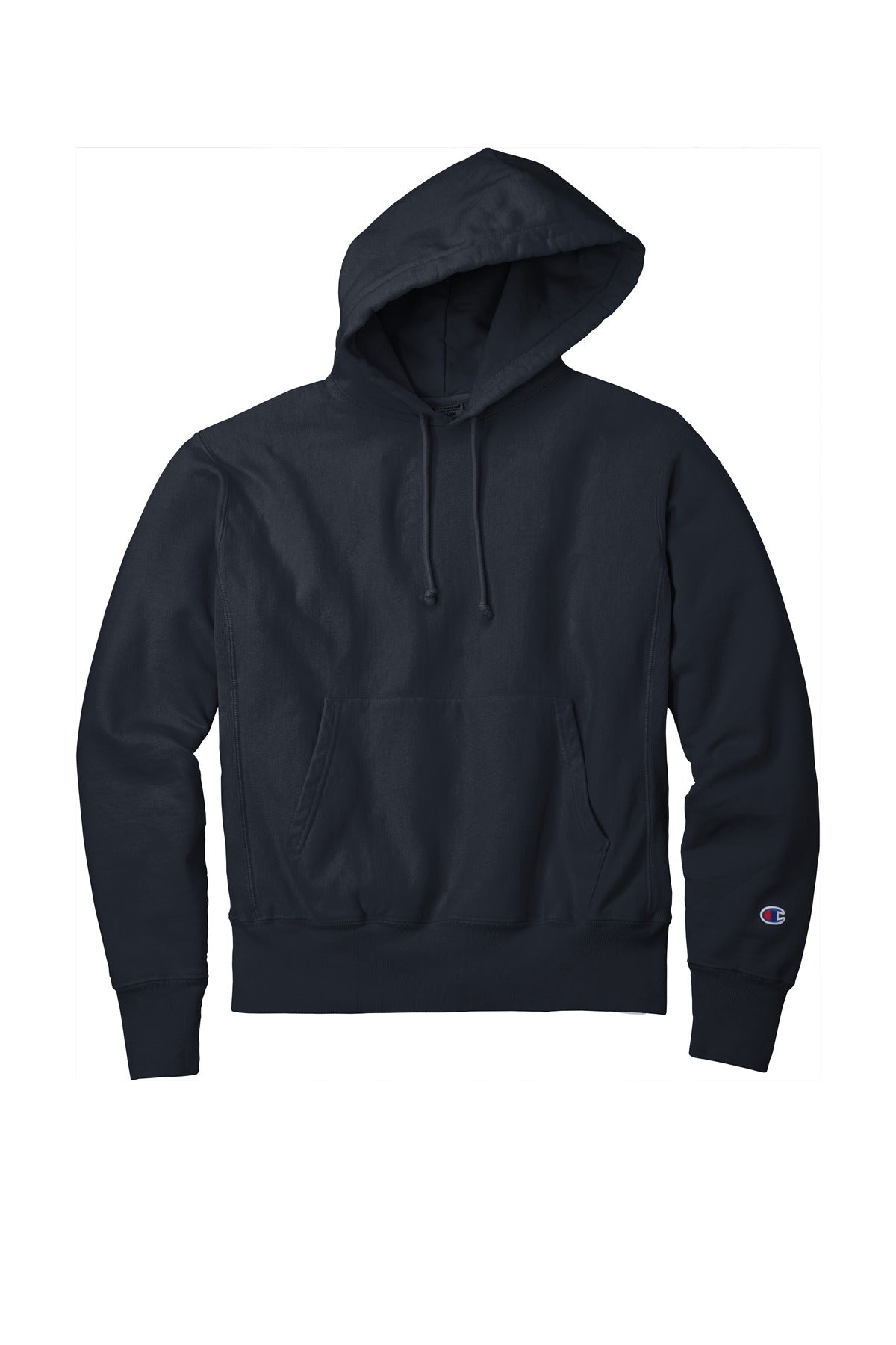 Champion  Reverse Weave  Garment-Dyed Hooded Sweatshirt - Navy