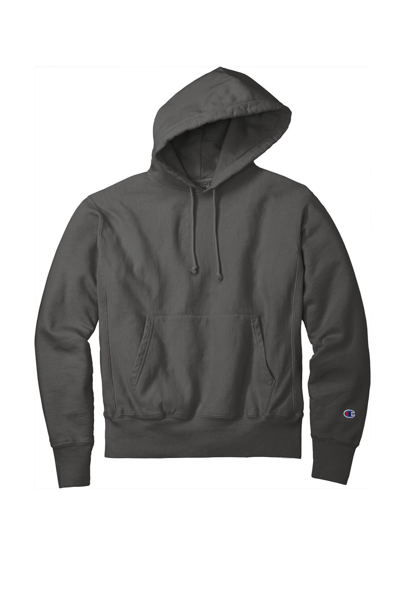 Champion  Reverse Weave  Garment-Dyed Hooded Sweatshirt - New Railroad