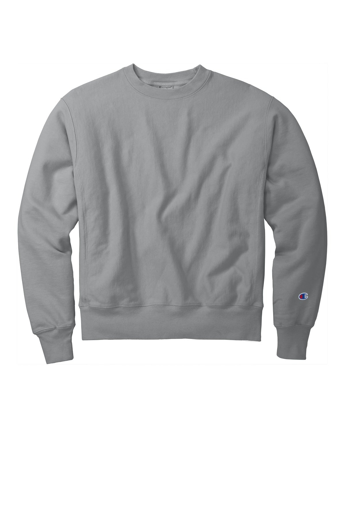 Champion  Reverse Weave  Garment-Dyed Crewneck Sweatshirt - Concrete
