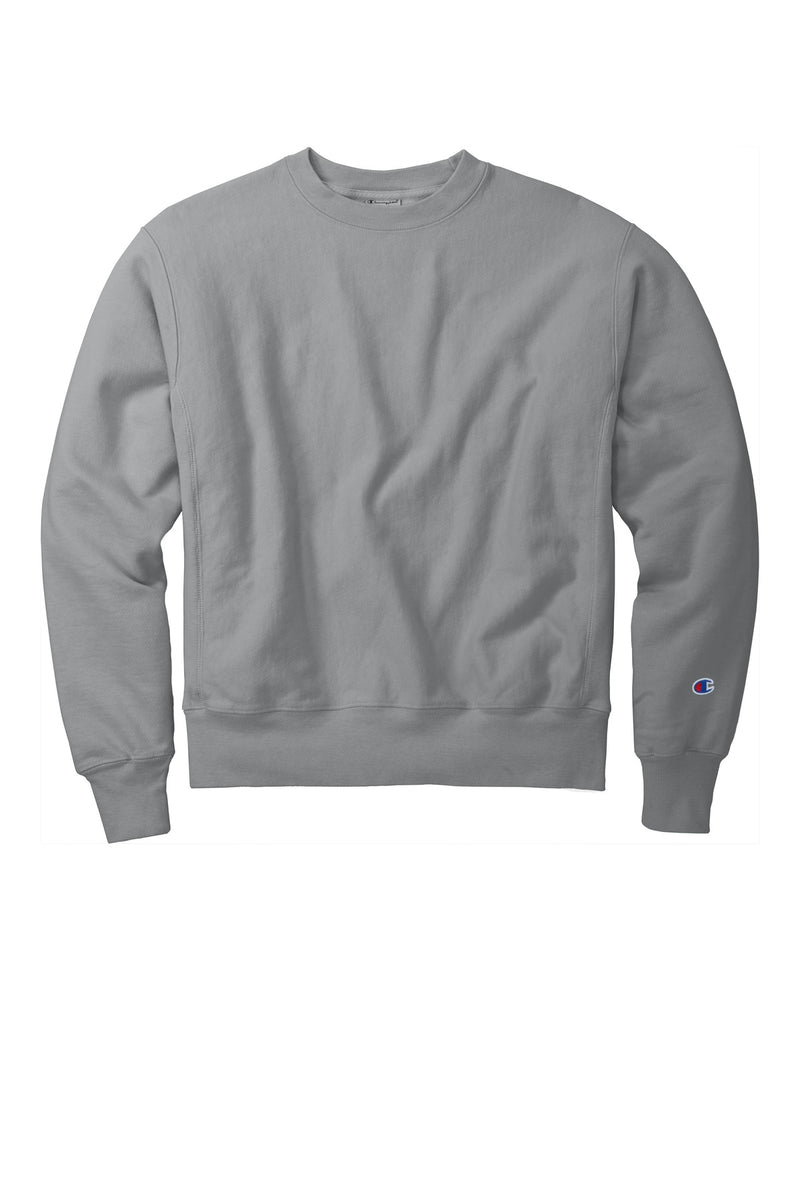Champion  Reverse Weave  Garment-Dyed Crewneck Sweatshirt - Concrete