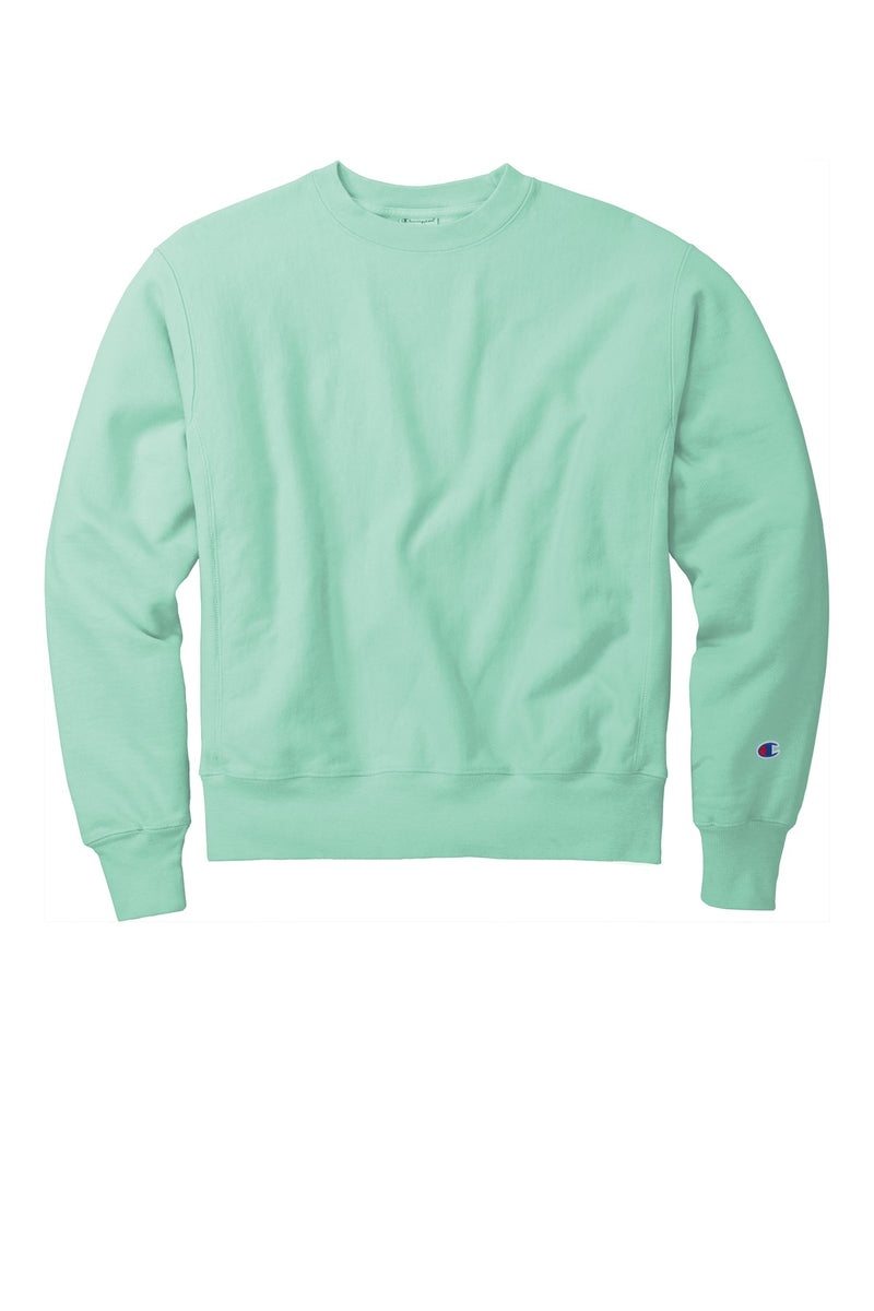 Champion  Reverse Weave  Garment-Dyed Crewneck Sweatshirt - Pale Seafoam