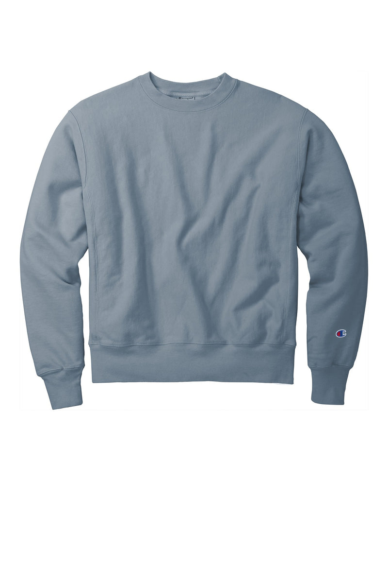 Champion  Reverse Weave  Garment-Dyed Crewneck Sweatshirt - Saltwater