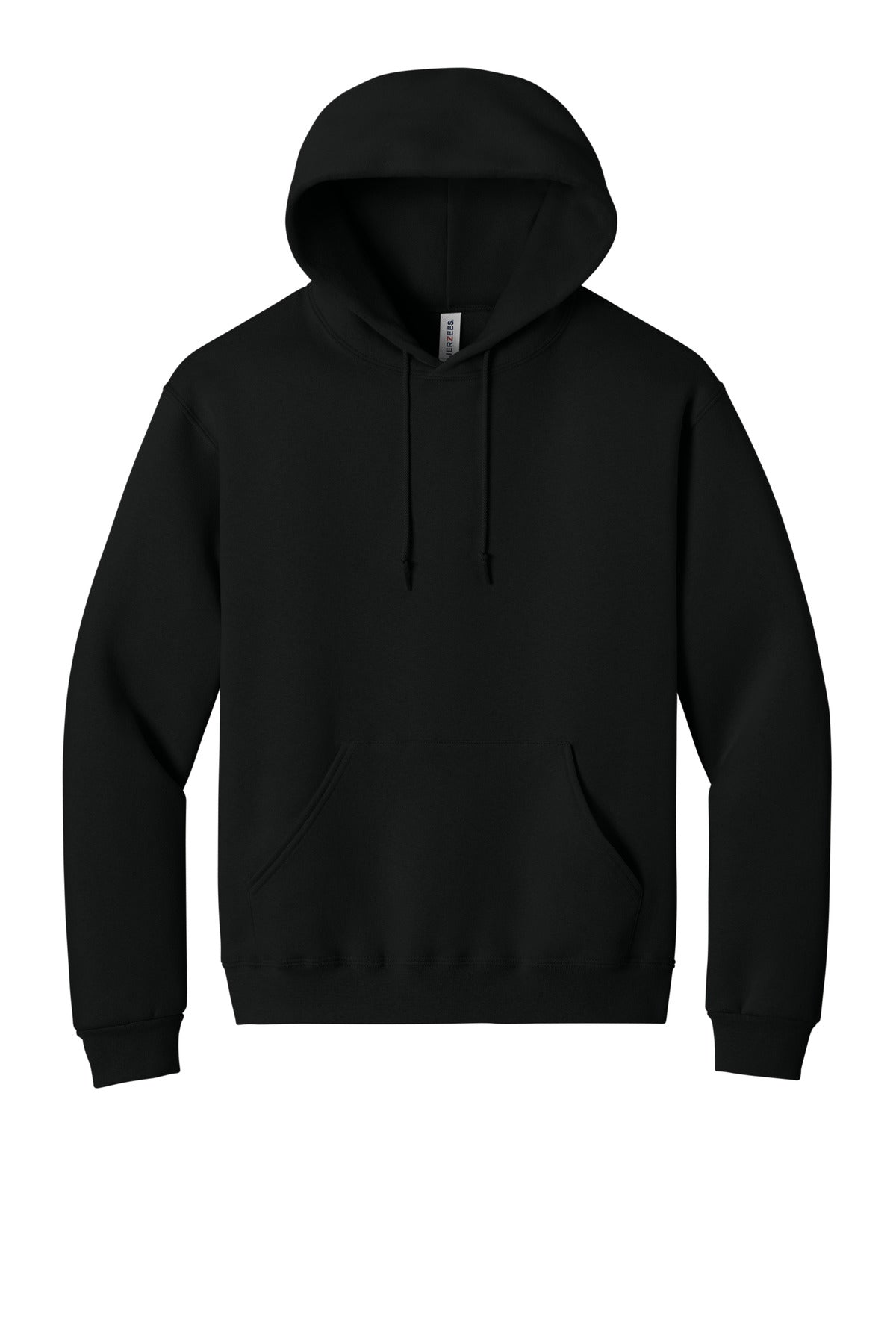 Jerzees Rugged Unisex Hooded Sweatshirt - Black Ink