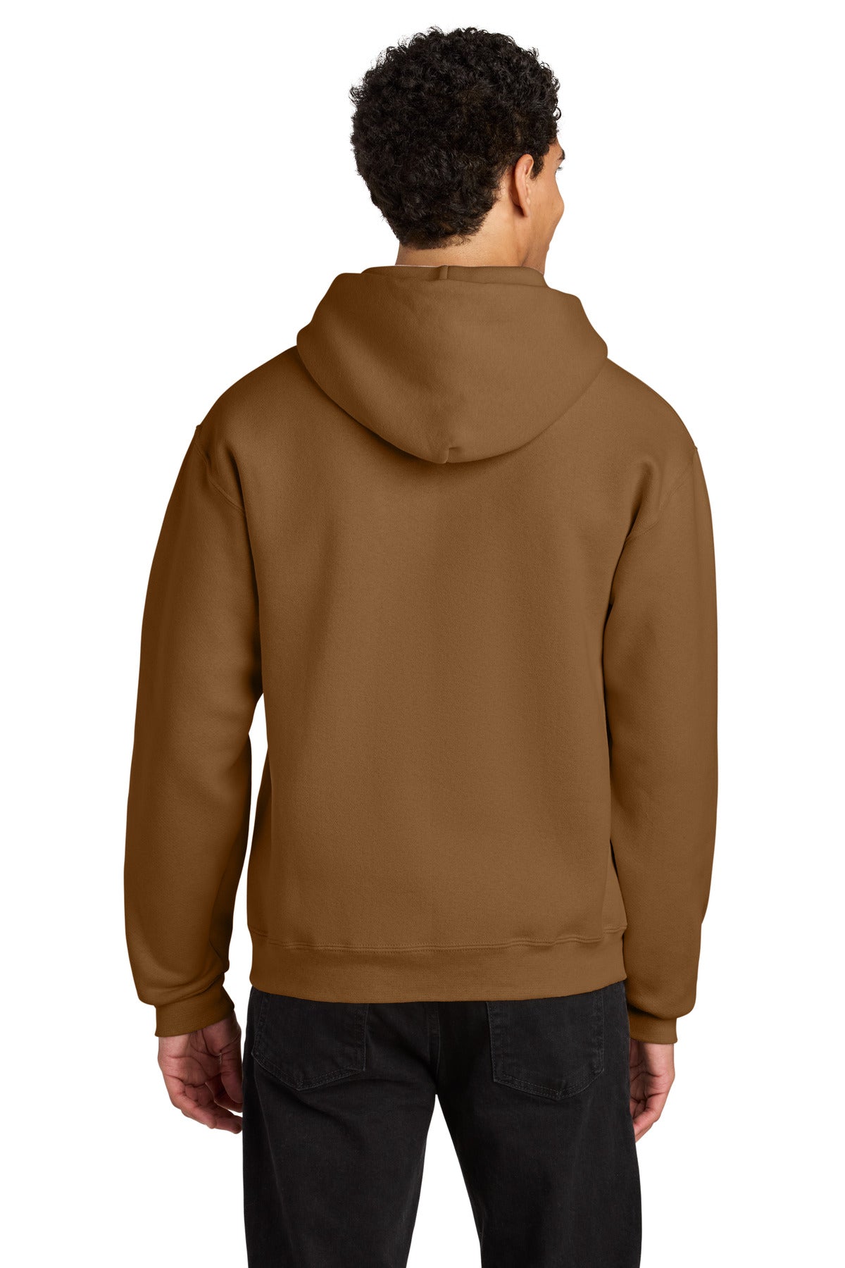 Jerzees Rugged Unisex Hooded Sweatshirt - Golden Pecan