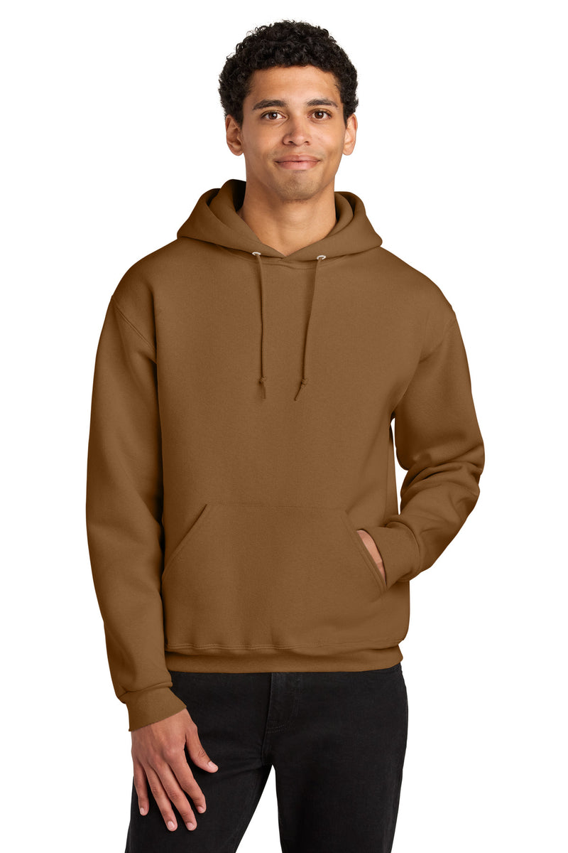 Jerzees Rugged Unisex Hooded Sweatshirt - Golden Pecan